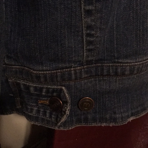 Maurices Stretch Denim Jacket Small - Picture 6 of 6